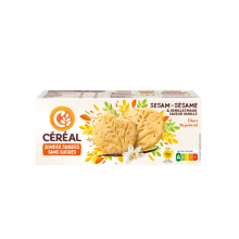 Cereal Céréal Sesamkoekjes met Vanillesmaak 132 gr