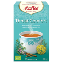 6X Yogi tea Biologische Thee Throat Comfort 17 stuks