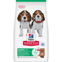 Hill's Science Plan Hondenvoer Droog Medium Puppyvoer Lam en Rijst 14 kg