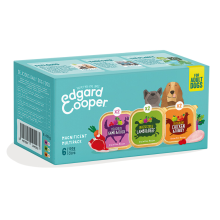 Edgard & Cooper 12x Edgard & Cooper Hondenvoer Multipack Kip   Wild   Lam 6 x 100 gr