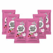 Exit 6x Marcel's Green Soap Schoonmaakdoekjes Patchouli & Cranberry 60 stuks