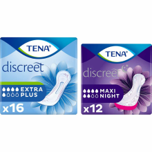 TENA Discreet Extra Plus en Maxi Night Pakket