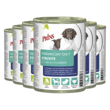 6X Prins NatureCare Diet Struvite & Calciumoxalate Hondenvoer Nat 400 gr