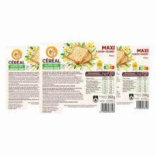 3X Céréal Maxi Brood 3 Zaden Glutenvrij en Lactosevrij 350 gr