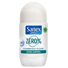 Sanex Deodorant Roller Zero% Extra Control 50 ml