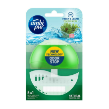 6X Ambi Pur Toiletblok Starterkit 5in1 Tea Tree & Pine