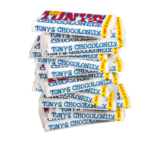 15X Tony's Chocolonely Wit Original 180 gr