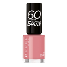 1+1 Gratis: Rimmel Nagellak 60 Seconds SuperShine 235 Preppy In Pink 8 ml