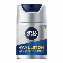 3X NIVEA Men Anti Age Hyaluron Gezichtcrème SPF 15 50 ml