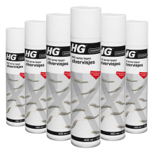 6X HG X Tegen Zilvervisjes 400 ml