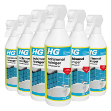 6X HG Schimmel & Aanslagreiniger Schuimspray 500 ml