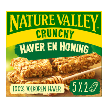 6X Nature Valley Crunchy Haver en Honing 5x2 stuks