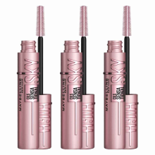 3X Maybelline Lash Sensational Sky High Mascara Very Black 7,2 ml