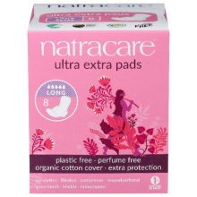Natracare Maandverband Ultra Extra Long 8 stuks