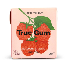 6X True Gum Raspberry & Vanilla Sugarfree 21 gr