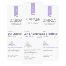 3X Zarqa Clear Skin Dag  en Nachtcrème 75 ml