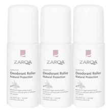 3X Zarqa Sensitive Deodorant Roller 50 ml