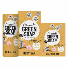 Marcel's Green Soap Plastic Vrije Verzorging Vanilla & Cherry Blossom Pakket