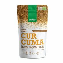 3X Purasana Super Spicy & Tea Bio Kurkuma Poeder 200 gr