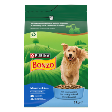 Bonzo Hondenvoer Droog Adult Menubrokken Kip 3 kg