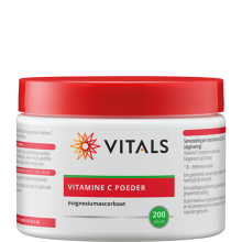 2X Vitals Vitamine C Poeder Magnesium Ascorbaat 200 gr