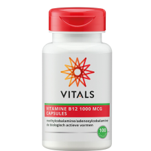 2X Vitals B12 1000 Mcg 100 capsules