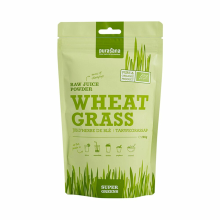 3X Purasana Tarwegras Juice Poeder Biologisch 200 gr
