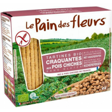 3X Pain fleur Crackers BIO Kikkererwt 150 gr