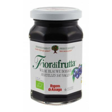 6X Fiordifrutta Biologische Jam Wilde Blauwe Bessen 250 gr
