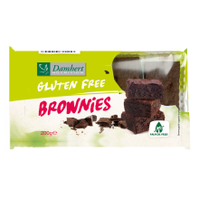 3X Damhert Brownies Glutenvrij 200 gr