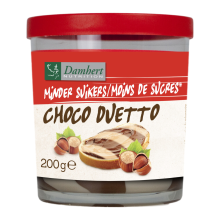12X Damhert Choco Duetto Minder Suikers 200 gr