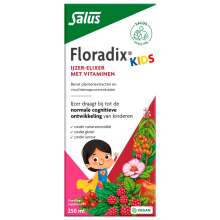 4X Floradix IJzer Elixer Kids 250 ml