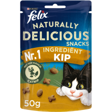 Felix Kattensnack Naturally Delicious Kip 50 gr
