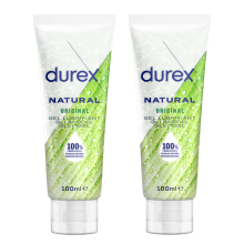 2X Durex Glijmiddel Natural 100% Natuurlijk 100 ml