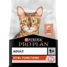 6X Pro Plan Kattenvoer Droog Adult Kat Vital Functions Zalm 1,5 kg