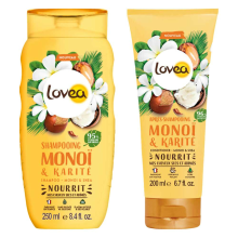 Lovea Monoï & Shea Shampoo en Conditioner Pakket