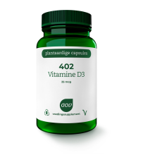 2X AOV 402 Vitamine D3 25 mcg 60 vegacapsules