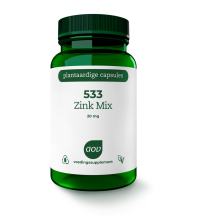 2X AOV 533 Zink Mix 60 tabletten