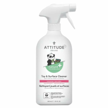 3X Attitude Little Ones Speelgoed  en Oppervlakte Reiniger Geurvrij 800 ml
