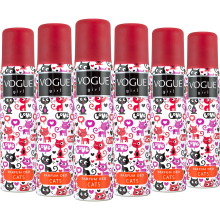 6X Vogue Girl Parfum Deodorant Cats 100 ml
