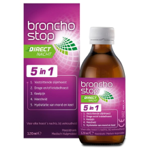 2X Bronchostop Direct Nacht 5 in 1 120 ml