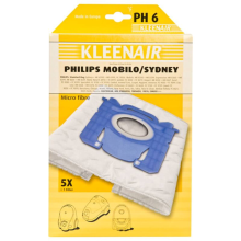 Kleenair Stofzuigerzakken Philips PH 6 5 stuks
