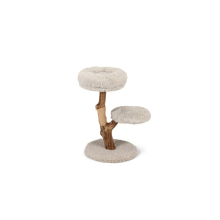 Designed by Lotte Krabmeubel Hout Zora Grijs 50 x 50 x 72 cm