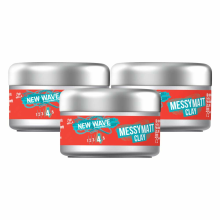 Intertoys 3x Wella New Wave Ultra Effect Go Matt Clay 75 ml