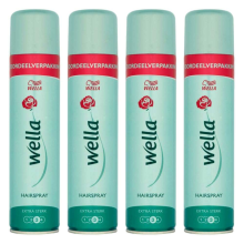 4X Wella Haarspray Extra Strong 400 ml
