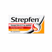 2X Strepfen Sinaasappel Suikervrij 8 stuks