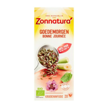 3X Zonnatura Thee Goedemorgen Bio 20 stuks
