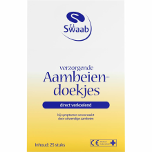 6X E.J. Swaab Verzorgende Aambeiendoekjes 25 stuks