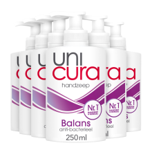 Beko 6x Unicura Antibacteriële Handzeep Balance 250 ml