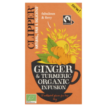 4X Clipper Thee Ginger & Tumeric 20 stuks